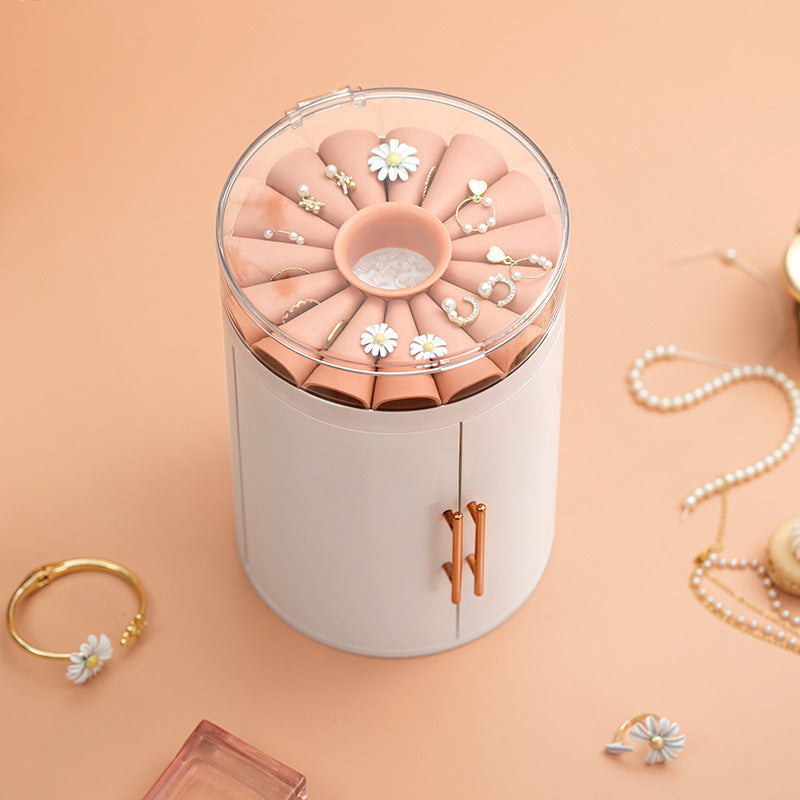 FLORET TREASURE 5-Tier Rotating Jewelry Organizer | RAMODO JEWELRY